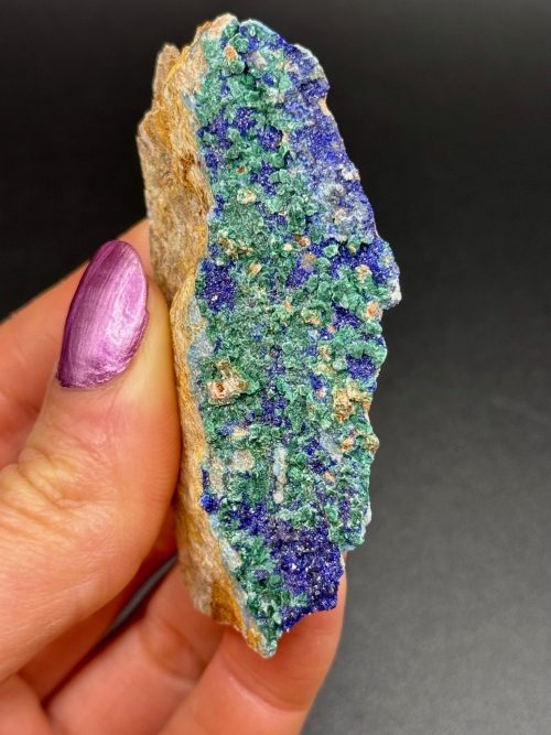 Azurite Malachite Brute, Maroc, N.2