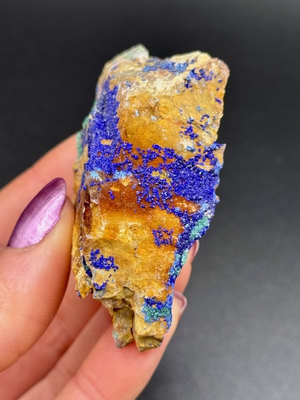 Azurite Malachite Brute, Maroc, N.1