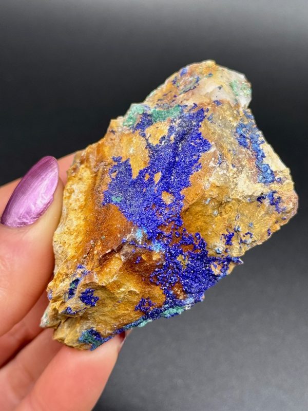 Azurite Malachite Brute, Maroc, N.1