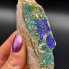 Azurite Malachite Brute, Maroc, N.4