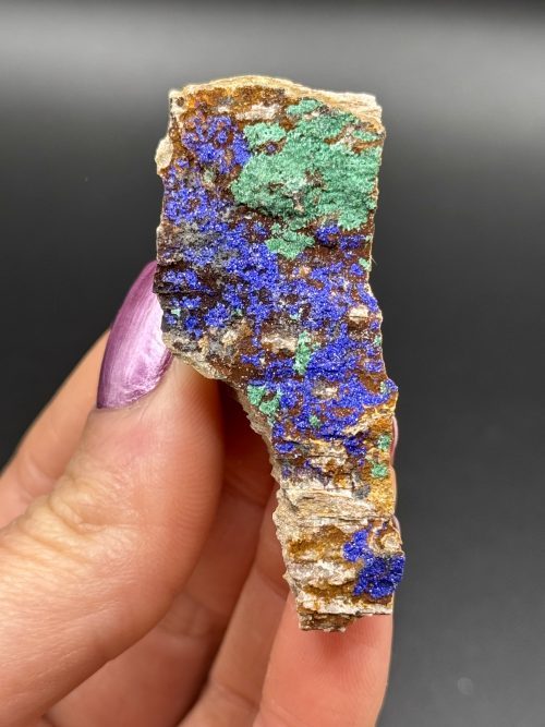 Azurite Malachite Brute, Maroc, N.7