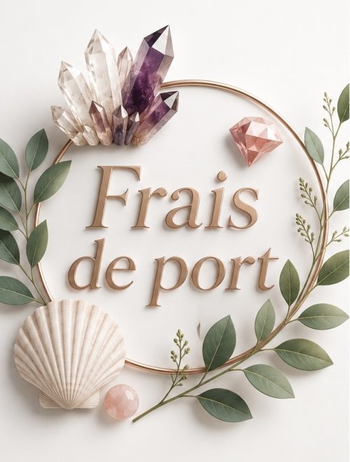 Boutique en Ligne Mes Cristaux ventes de minéraux cristaux bijoux en pierres naturelles créations personnalisées lithothérapie ésotérisme spirituel bien-être FDP Mondial Relay — À Domicile 🏠 (France & Belgique) Livraison directe à votre adresse