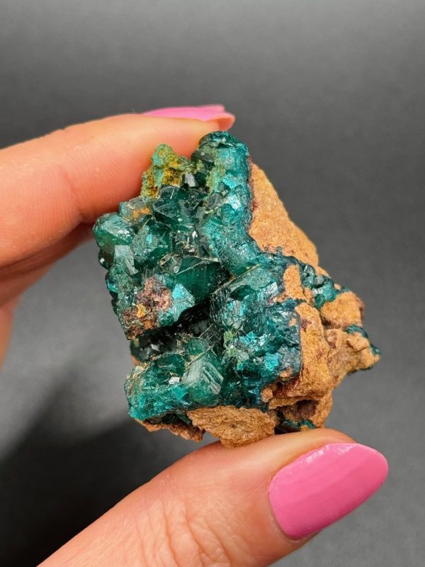 Dioptase de collection – République du Congo N.2
