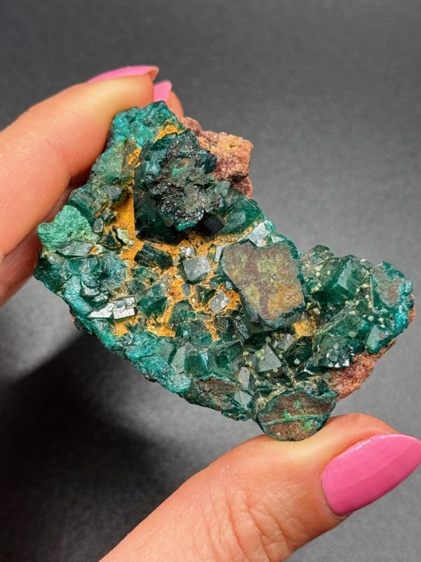Dioptase de collection – République du Congo N.1