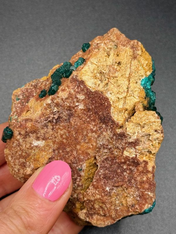 Dioptase de collection – République du Congo N.3