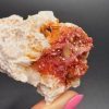 Vanadinite sur Baryte – Maroc N.2