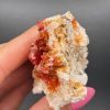 Vanadinite sur Baryte – Maroc N.2