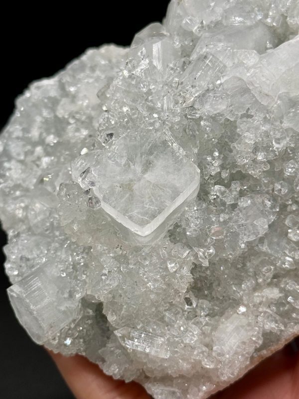 Apophyllite & Calcédoine d'Inde, N.464