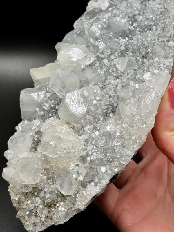 Apophyllite & Calcédoine d’Inde, N.460