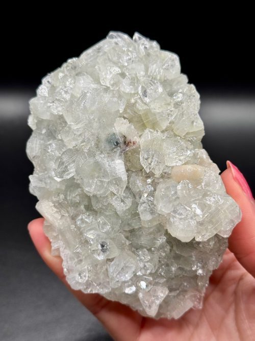 Apophyllite & Stilbite brute d'Inde, N.458