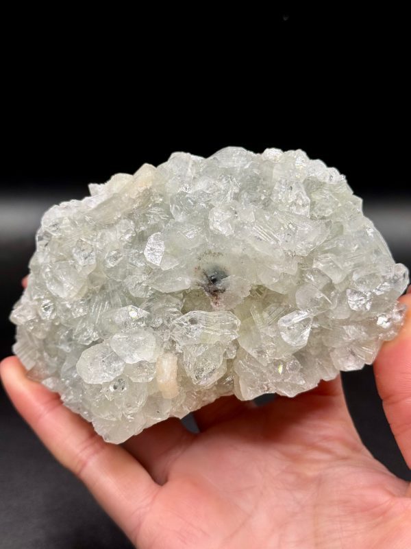 Apophyllite & Stilbite brute d'Inde, N.458