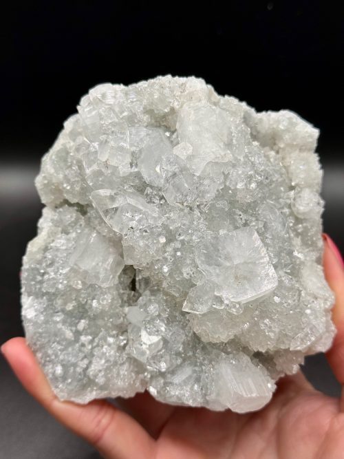Apophyllite & Calcédoine d'Inde, N.464
