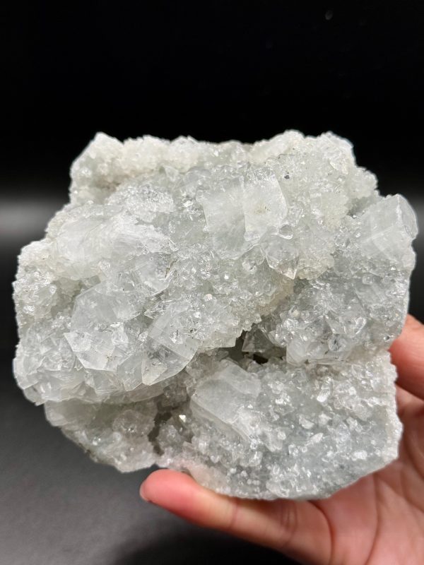 Apophyllite & Calcédoine d'Inde, N.464