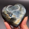 Cœur en Labradorite, Madagascar, N.420