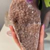 Géode d'Améthyste rouge "Sugar Druzy" d'Uruguay