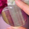 Galet en Fluorite Multicolore