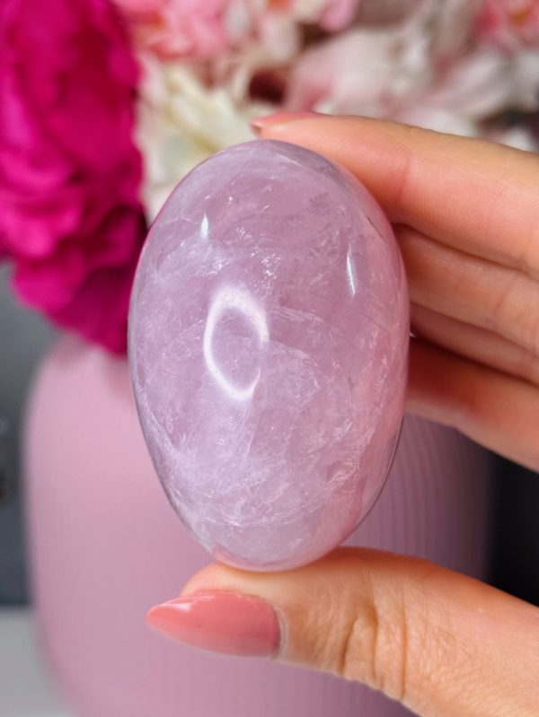 Galet en Quartz Rose, Madagascar