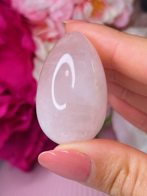 Œuf en Quartz Rose