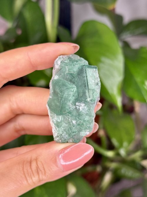 Druse Fluorite Verte brute, Madagascar, N°4
