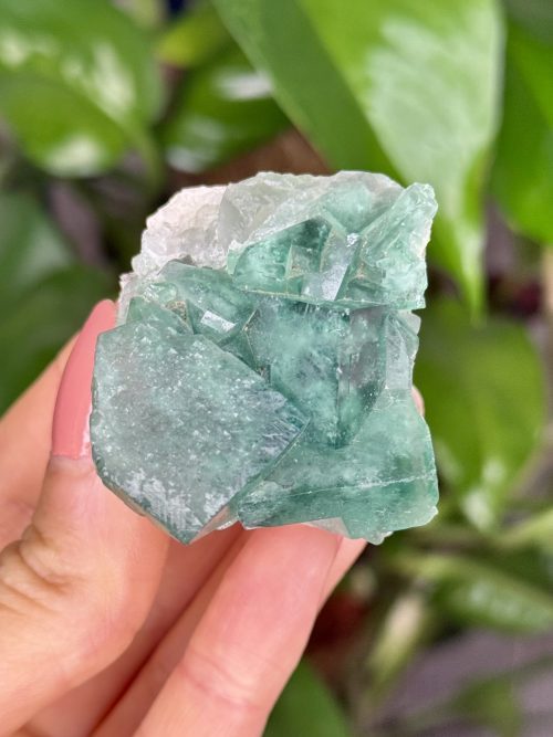 Druse Fluorite Verte brute, Madagascar, N°8