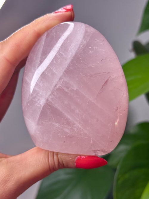 Forme libre à poser en Quartz Rose de Madagascar, N.213
